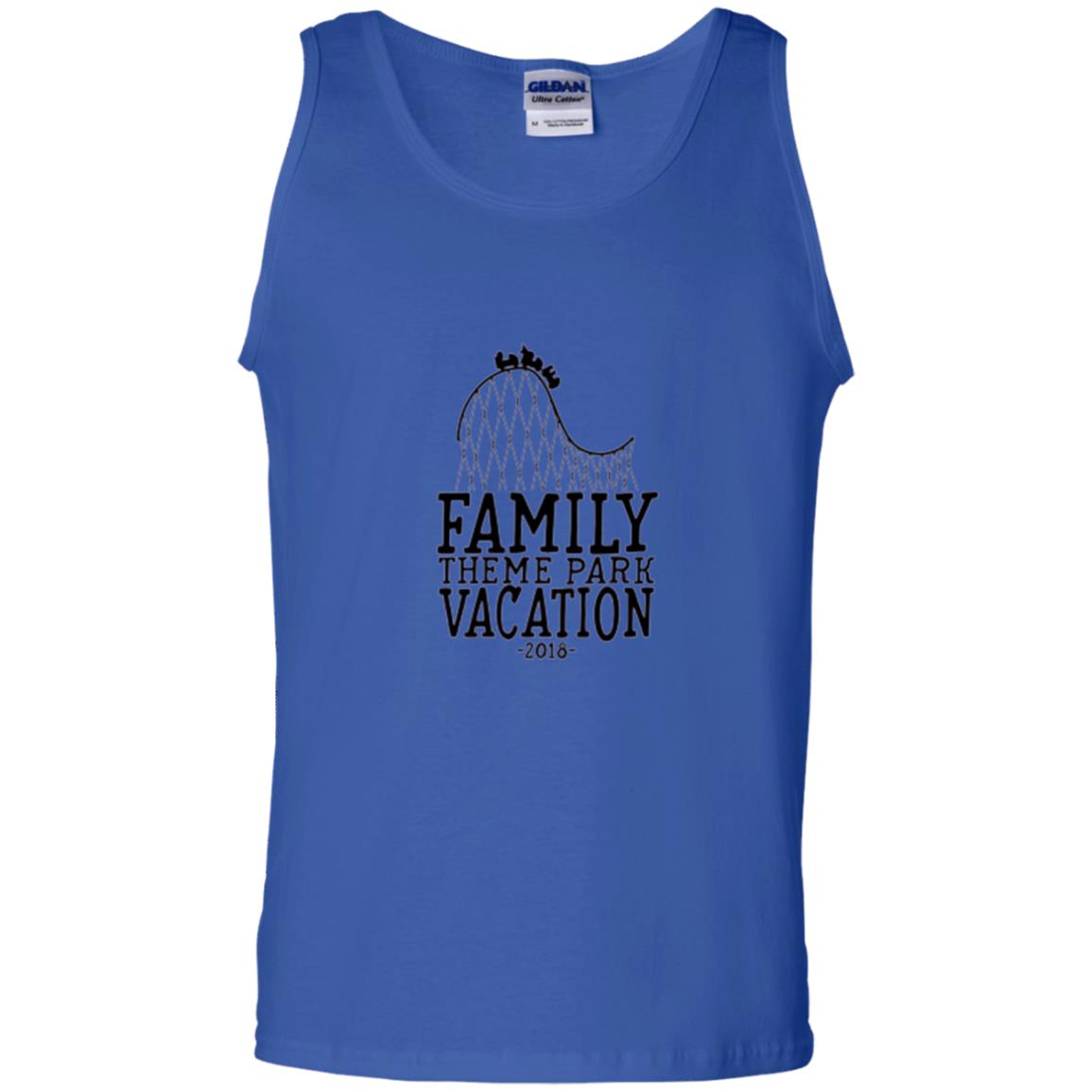 Family T-shirt Vacation 2018 Theme Park Roller Coaster Royal
