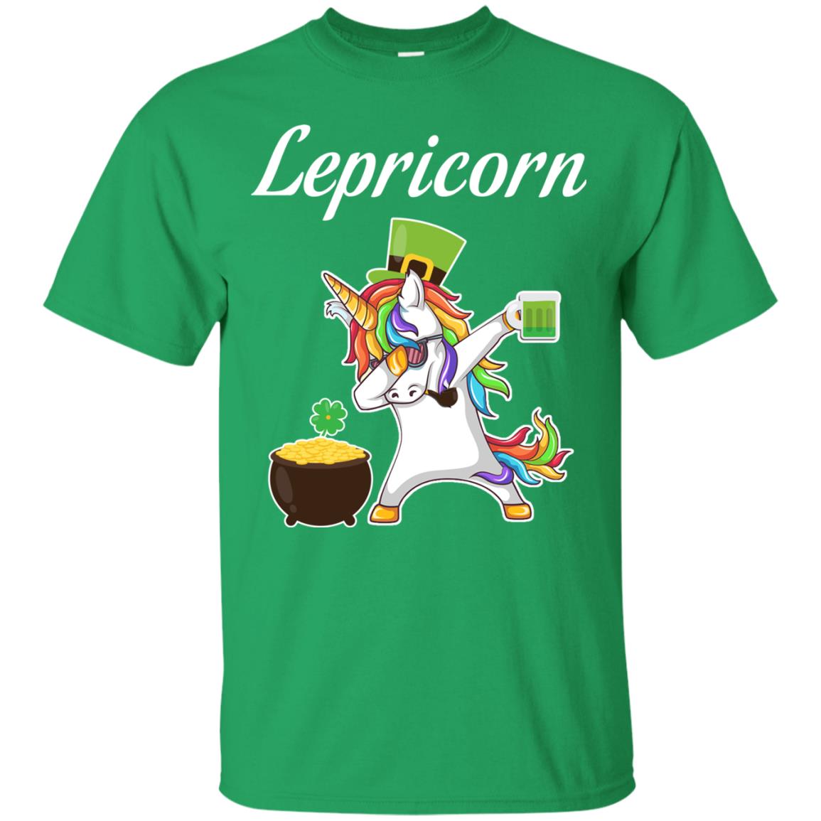 Lepricorn Saint Patrick's Day T-shirt Irish Green