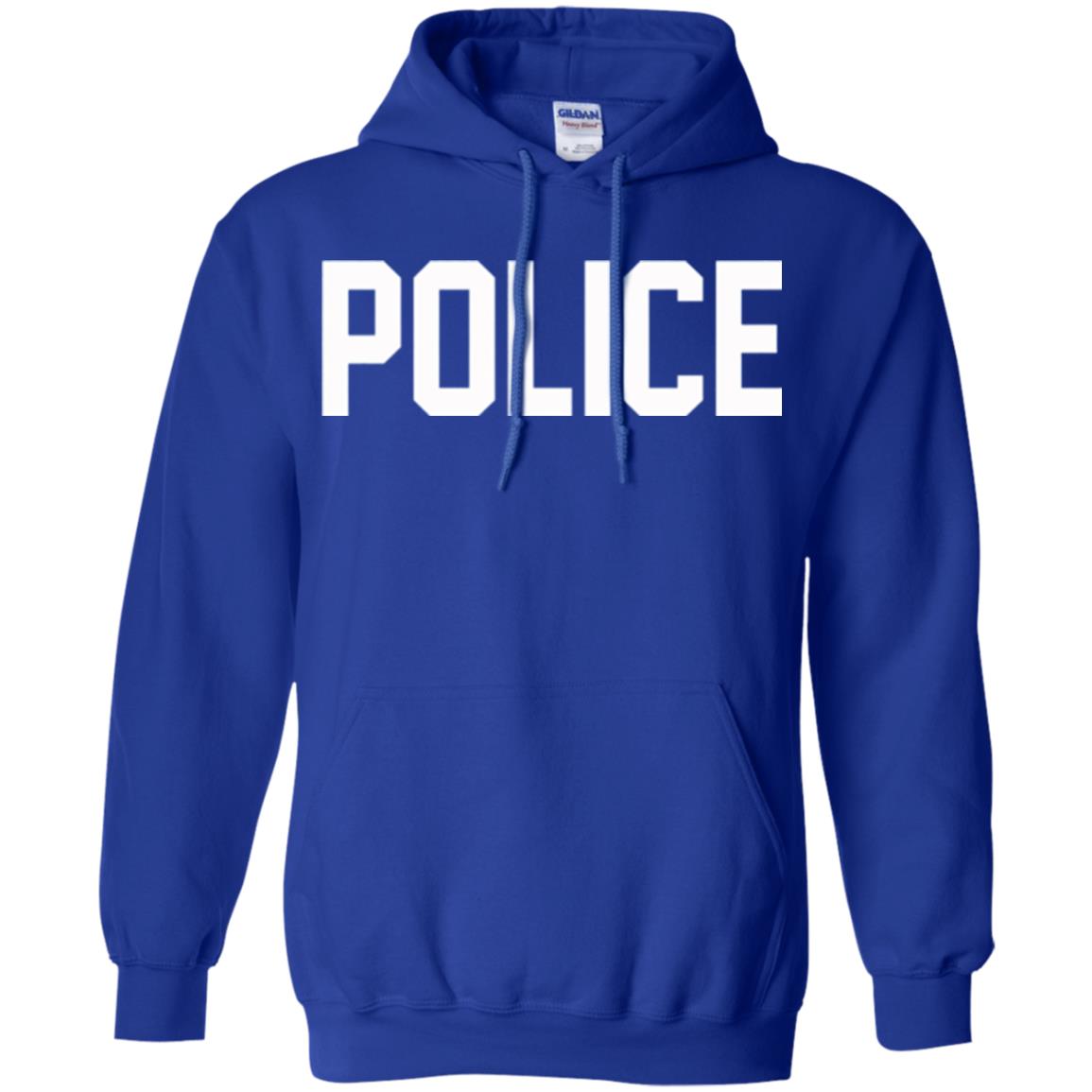 Police Halloween T-shirt Royal