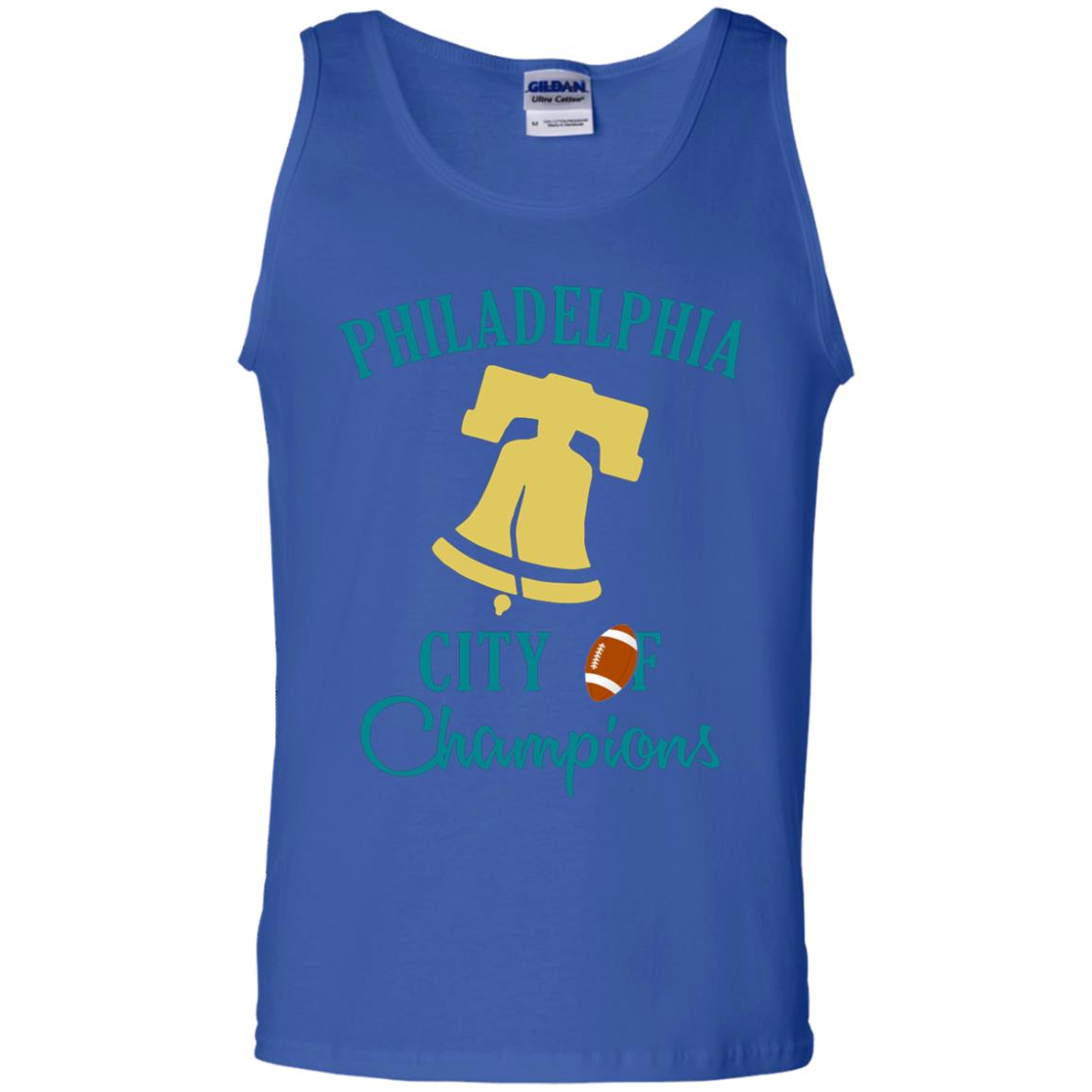 Football Lover T-shirt Philadelphia City Of Champion Royal