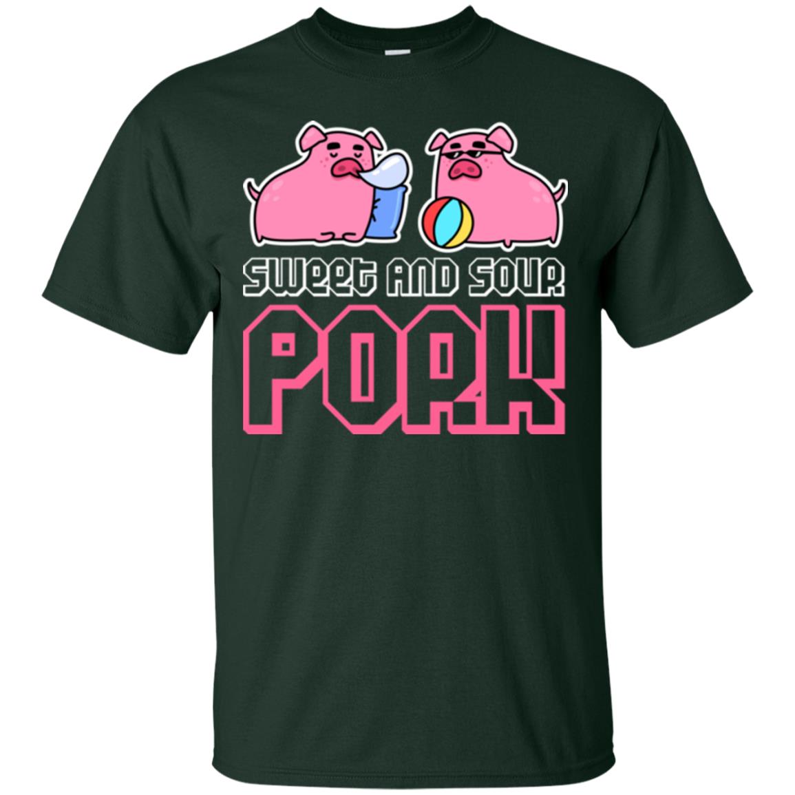 Food Lover T-shirt Sweet And Sour Pork Forest