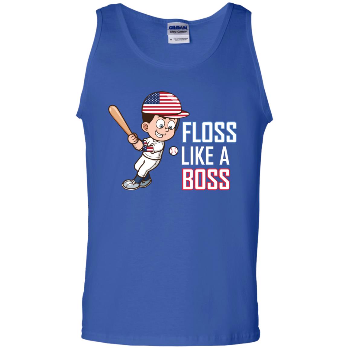 Floss Like A Boss Shirt For Baseball Players Royal