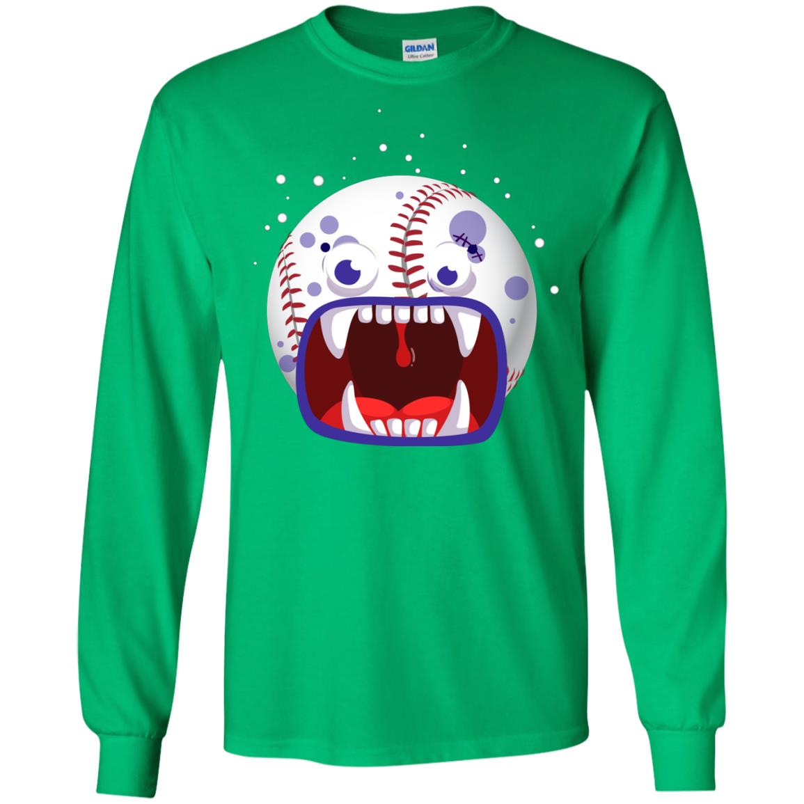 Baseball Halloween Shirt Irish Green