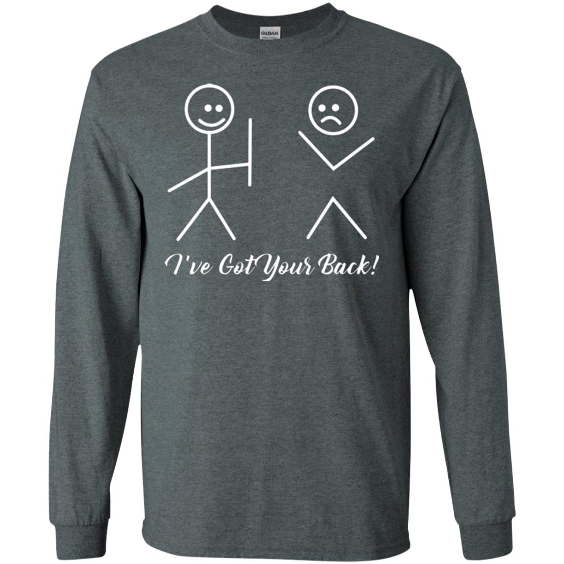 I’ve Got Your Back T-shirt Dark Heather