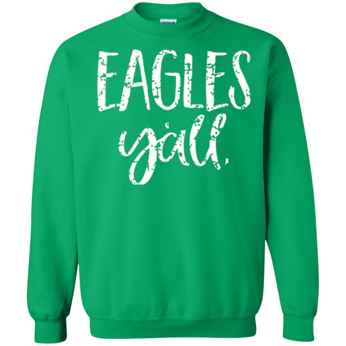 Eagles Y_all Flying Eagles T-shirt Irish Green
