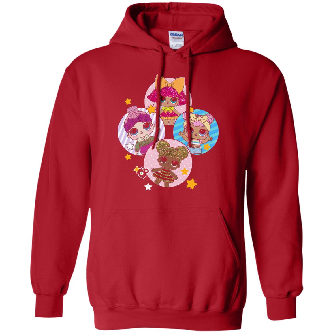 Dolls Lol Birthday #squadgoals Doll Lover T-shirt Red