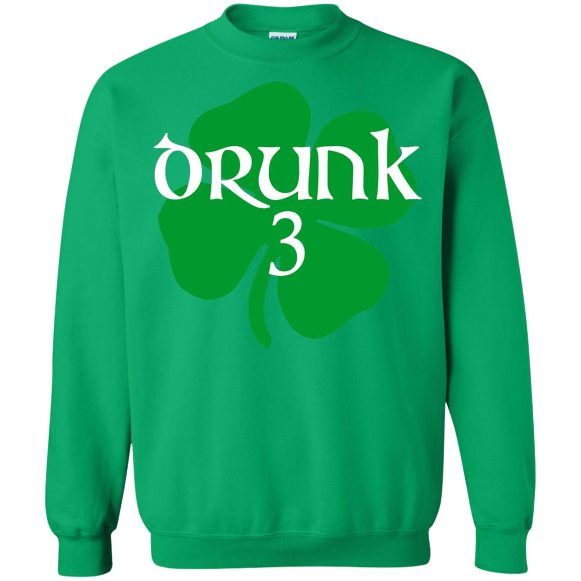 Drunk 3 Lucky Thing St. Patrick_s Day Irish T-shirt Irish Green