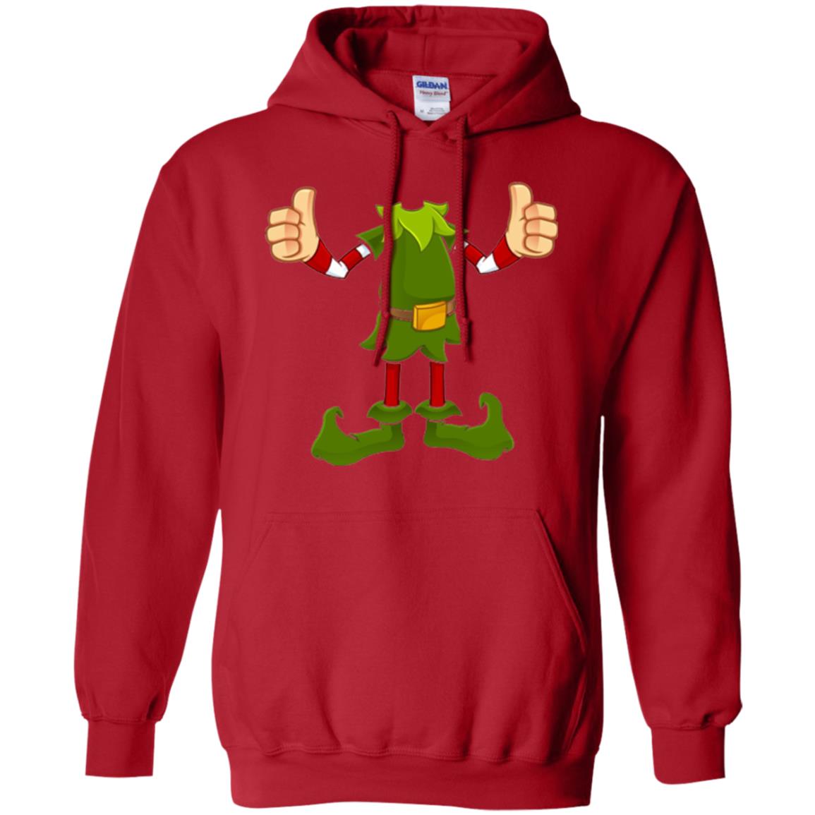Chirstmas T-shirt Funny Elf Red