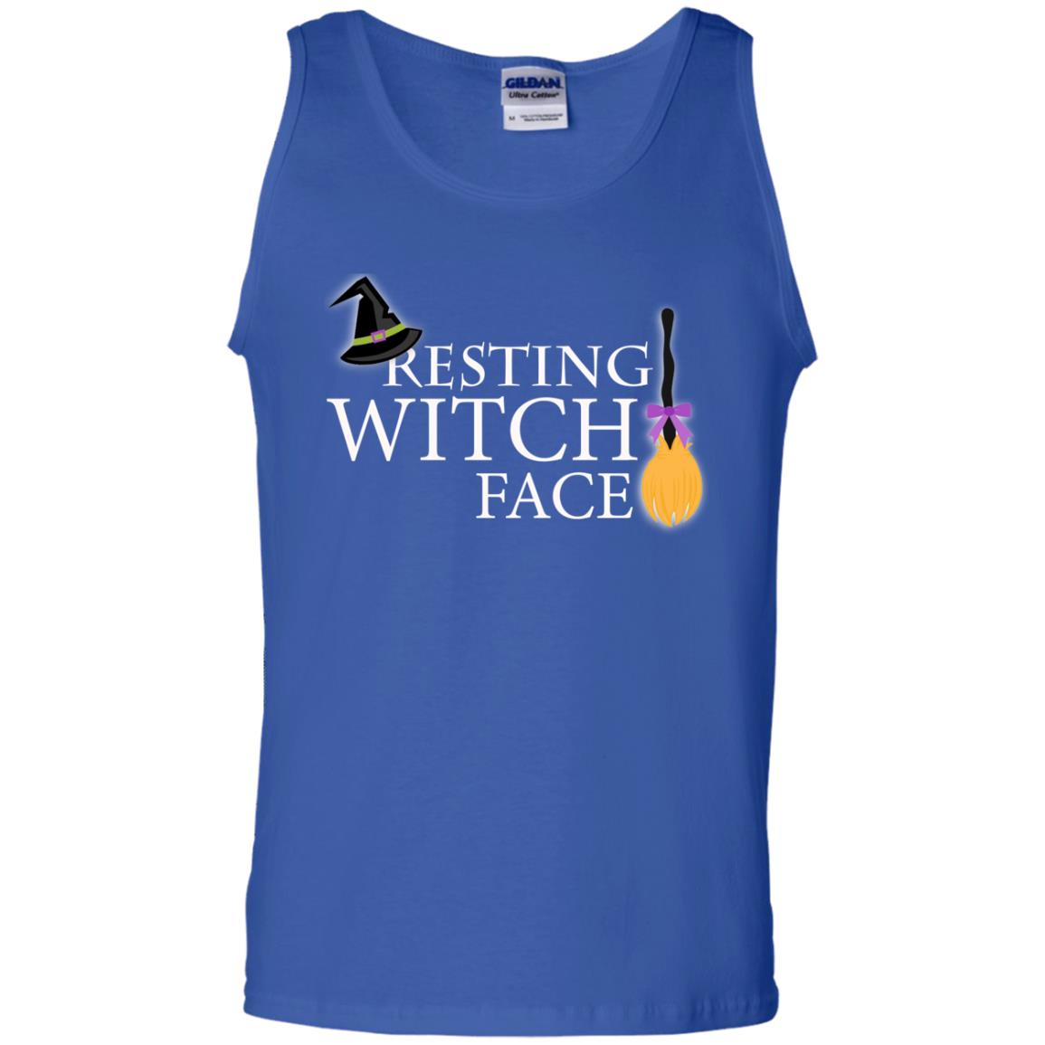 Reasting Witch Face Shirt Royal