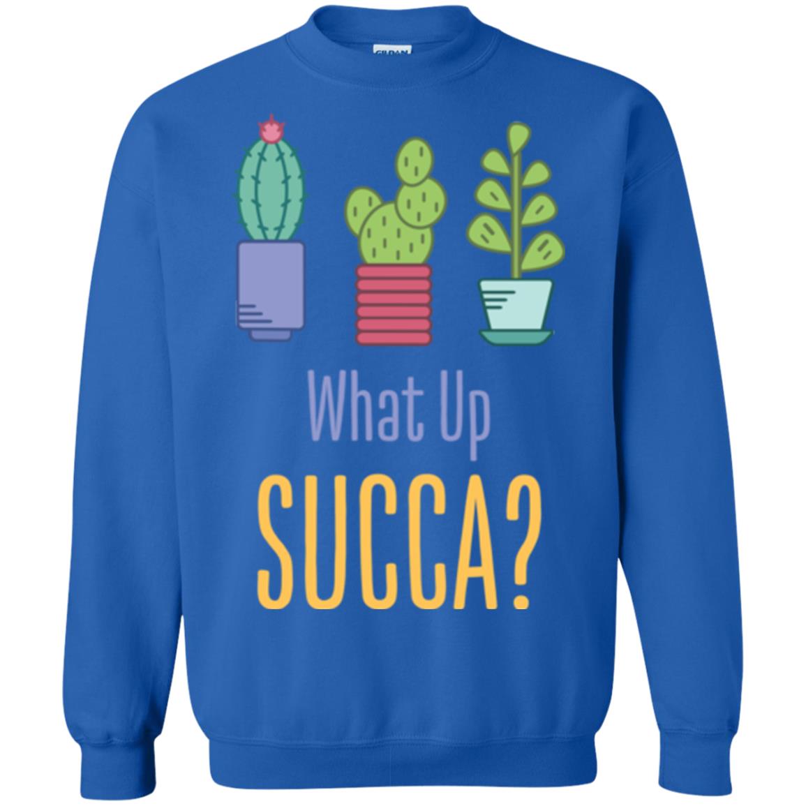 Cactus T-shirt What Up Succa Royal