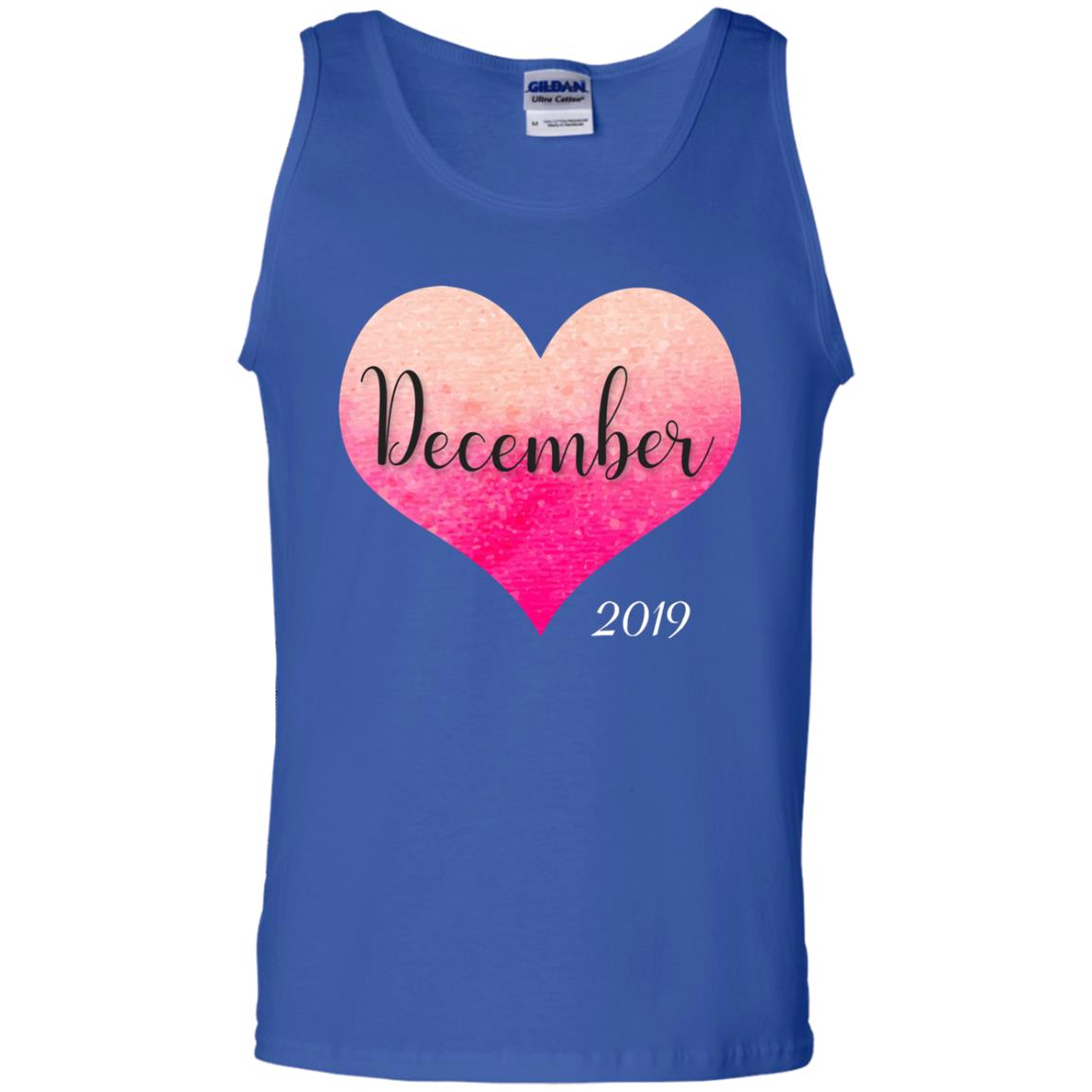Pregnancy Reveal Announcement Party December 2019 Shirt Royal