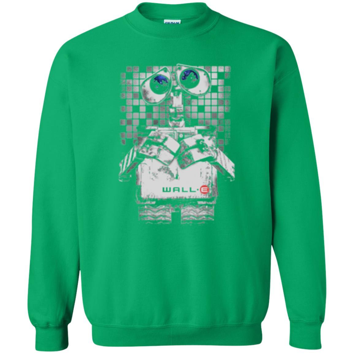 Film T-shirt Wall-e Tile Portrait Graphic Irish Green