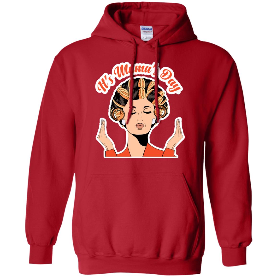 Its Mamas Day Mom Shirt Red