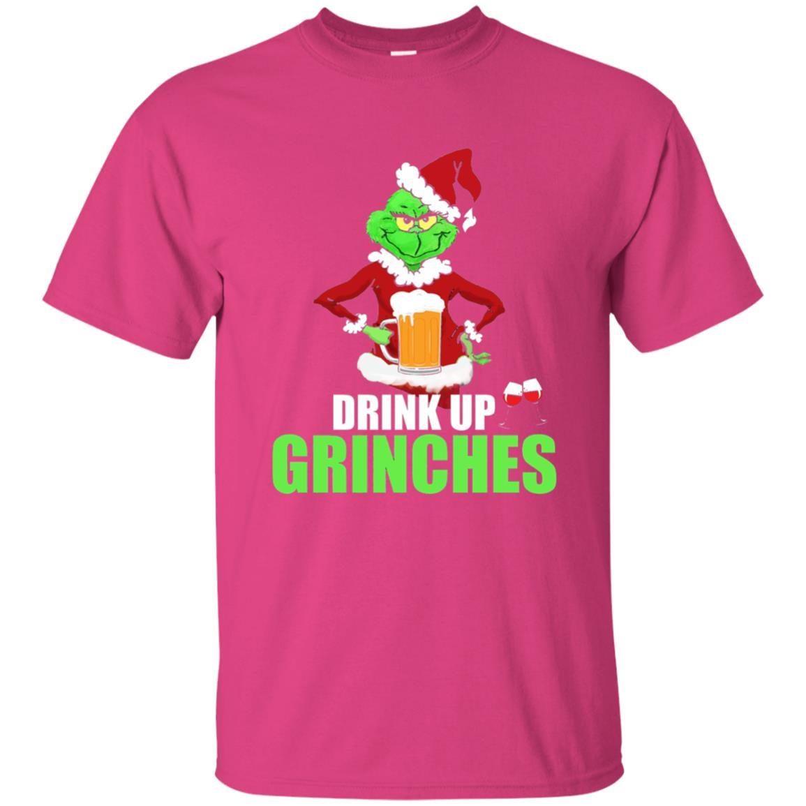 Christmas T-shirt Drink Up Grinches Heliconia