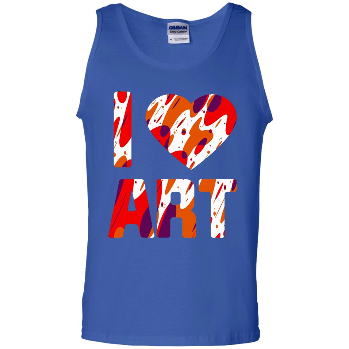 Artist T-shirt I Love Art Royal