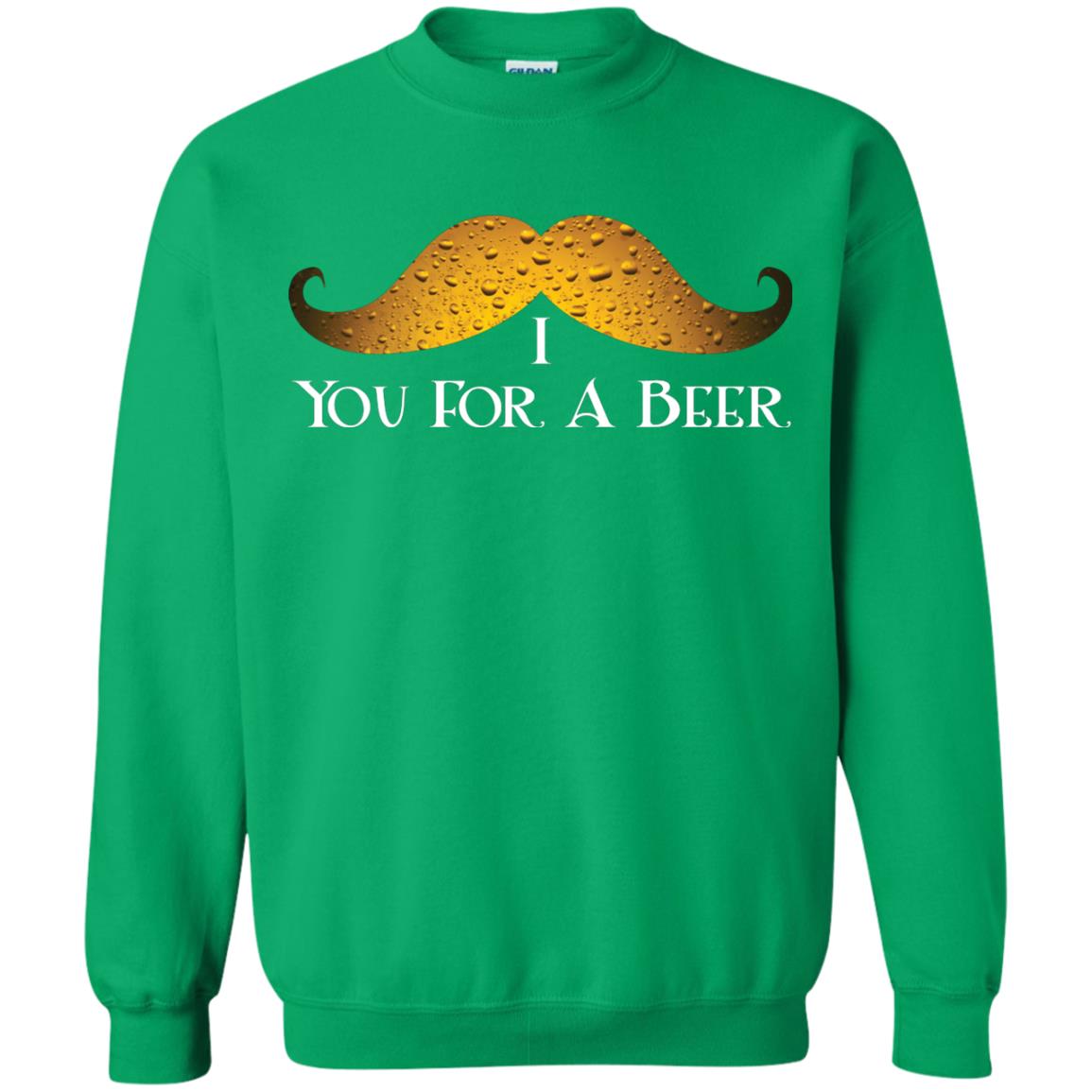 I Mustache You For A Beer Saint Patrick_s Day Irish Green