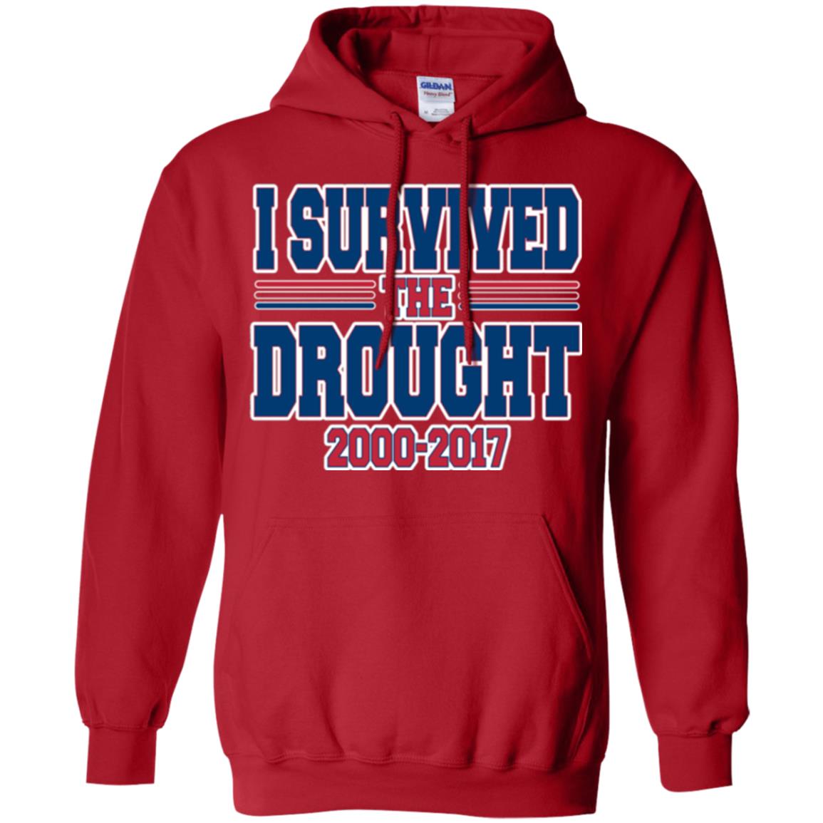 Buffalo Playoff T-shirt I Survived The Drought Red