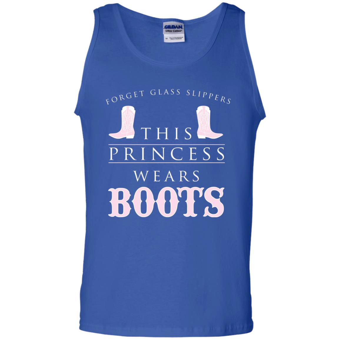 Forget Glass Slippers This Princess Wears Boots T-shirt Royal