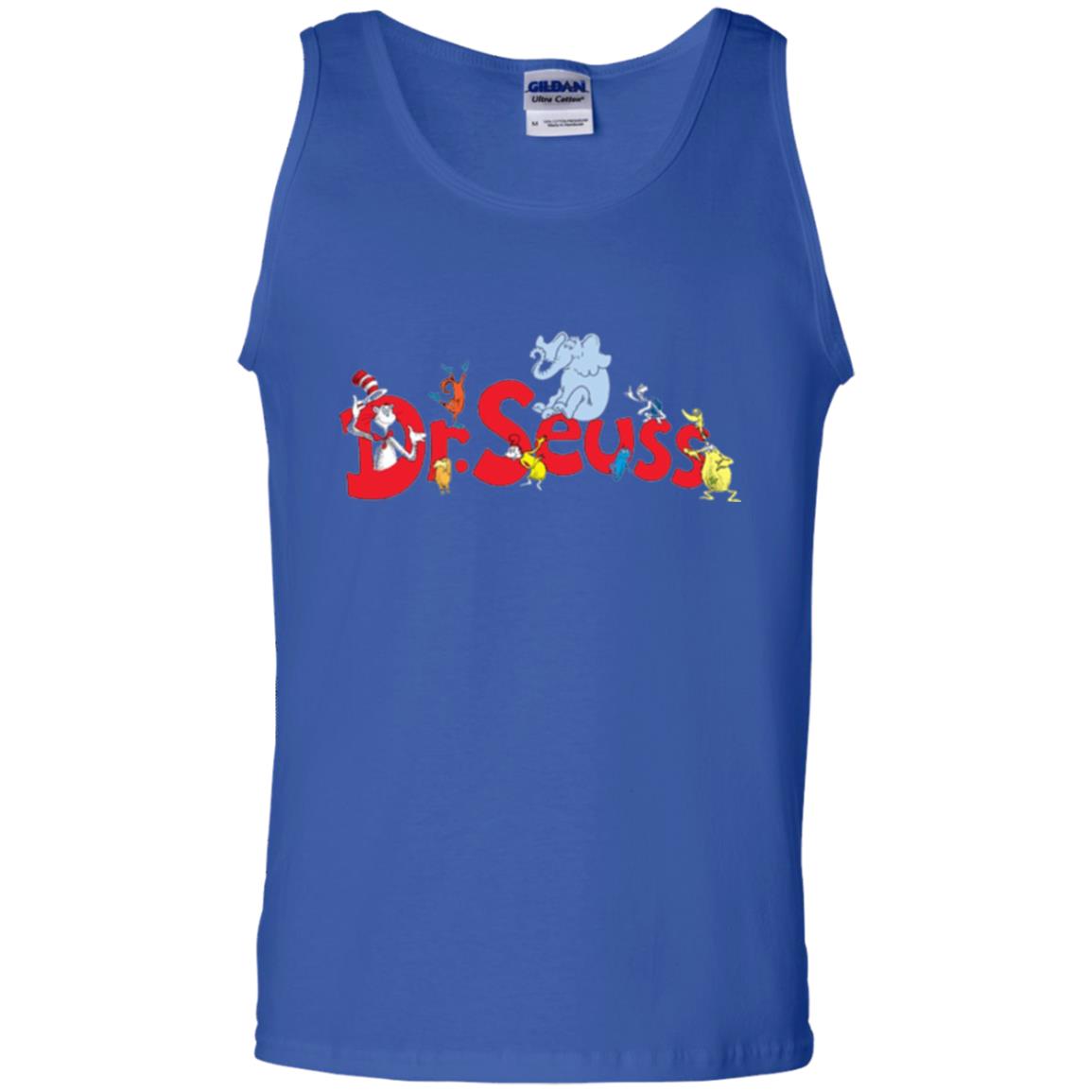 Dr. Seuss Family National Wear Red Day T-shirt Royal