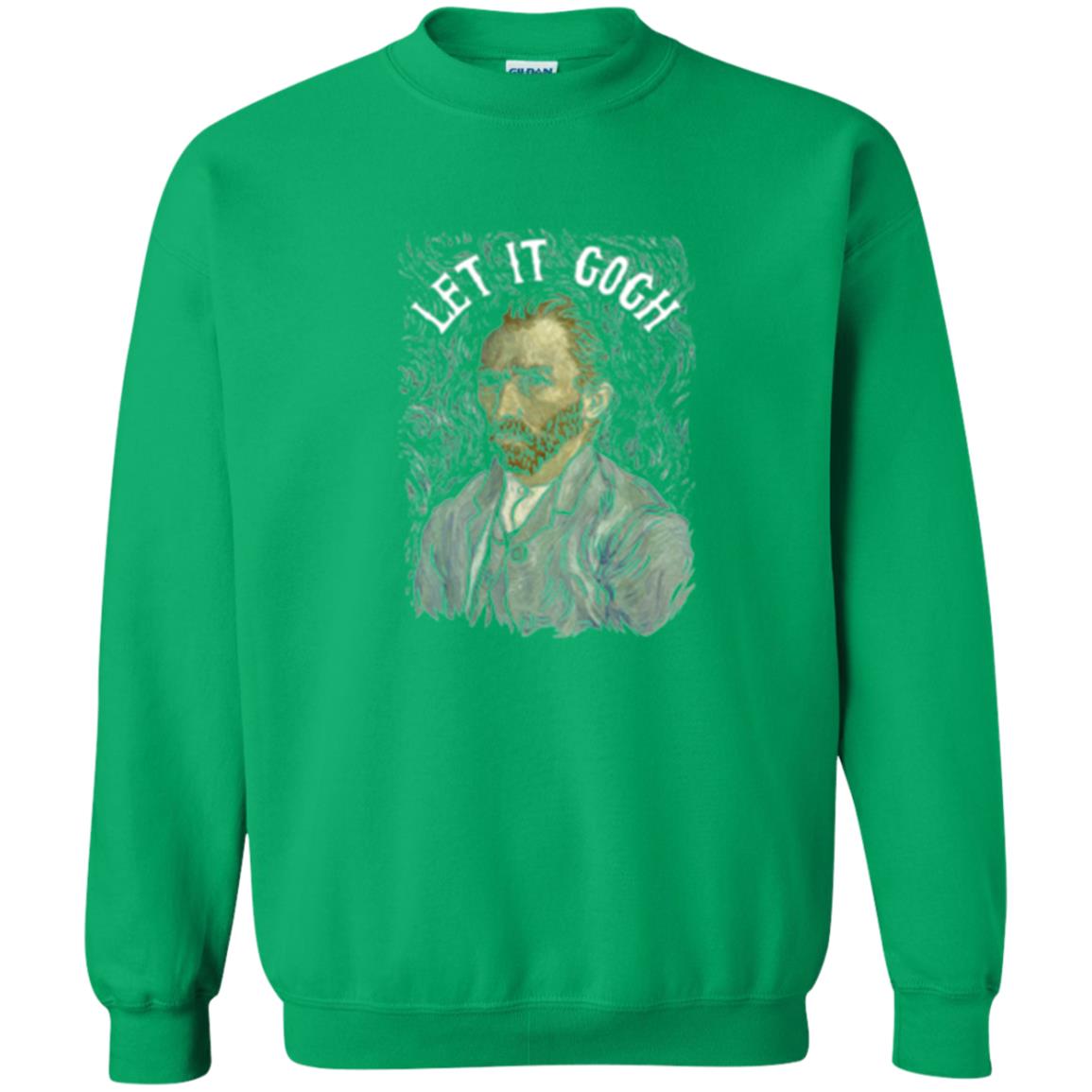 Artist T-shirt Vincent Van Let It Gogh Irish Green
