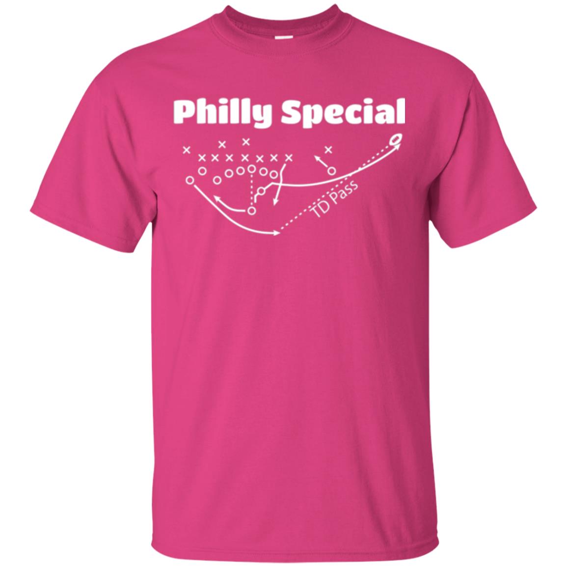 Philly Special Football Lover T-shirt Heliconia