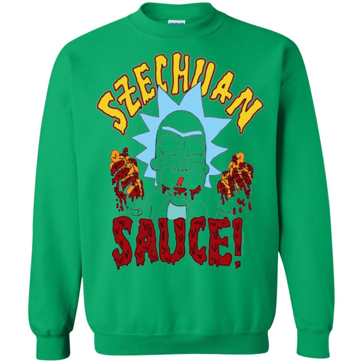 Film T-shirt Szechuan Sauce T-shirt Irish Green