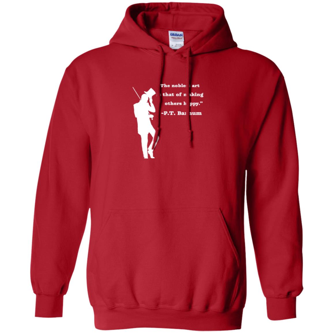 Circus Ring Master P.t. Barnum Quote T-shirt Red