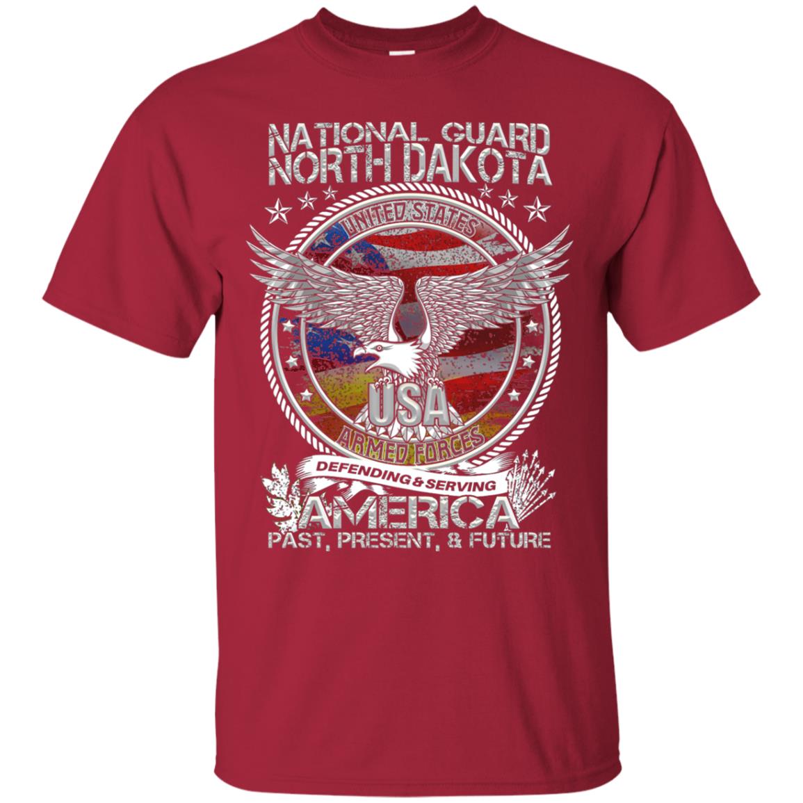National Guard North Dakota Patriotic Armed Forces Defending And Serving America Cardinal