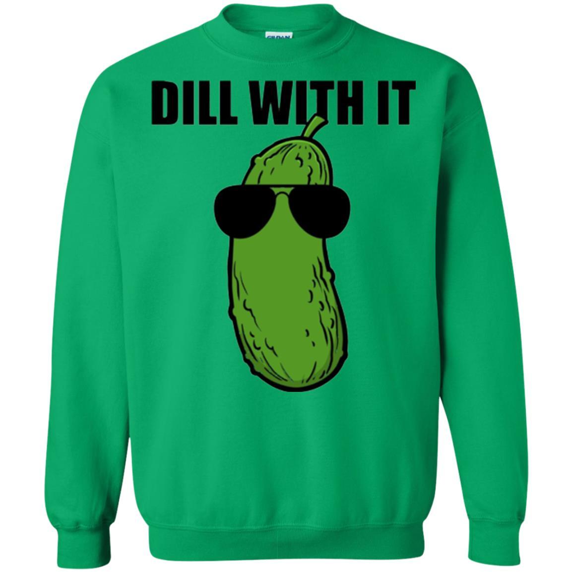 Cucumber T-shirt Dill With It Irish Green