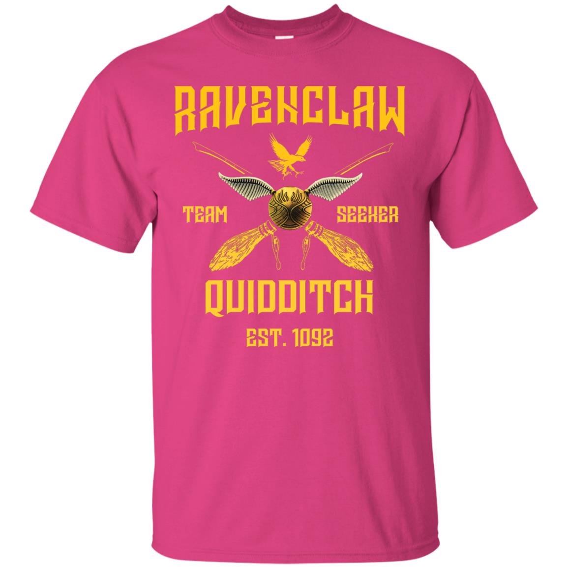 Ravenclaw Quiddith Team Seeker Est 1092 Harry Potter Shirt Heliconia