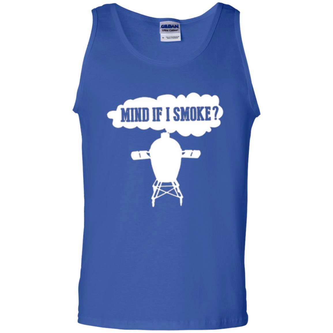Outdoor Smoker T-shirt Mind If I Smoke Royal