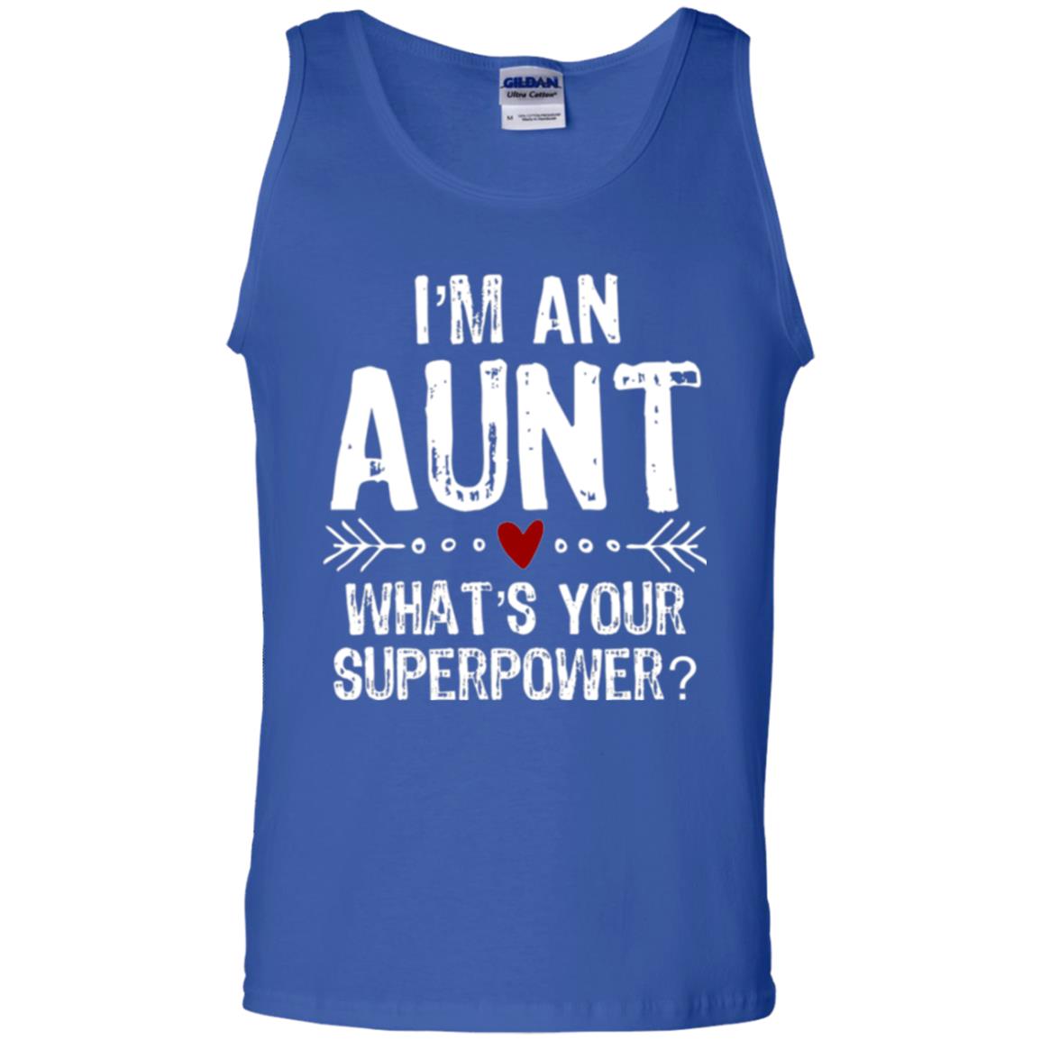 Aunt T-shirt I_m An Aunt What_s Your Superpower Royal