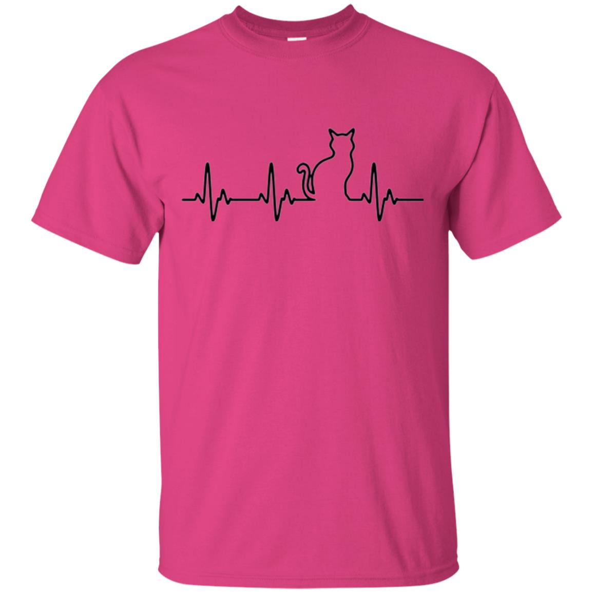 Cat Lovers T-shirt Heliconia