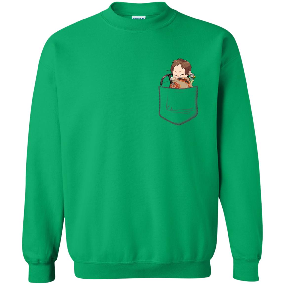 Daryl In Pocket Shirt Irish Green
