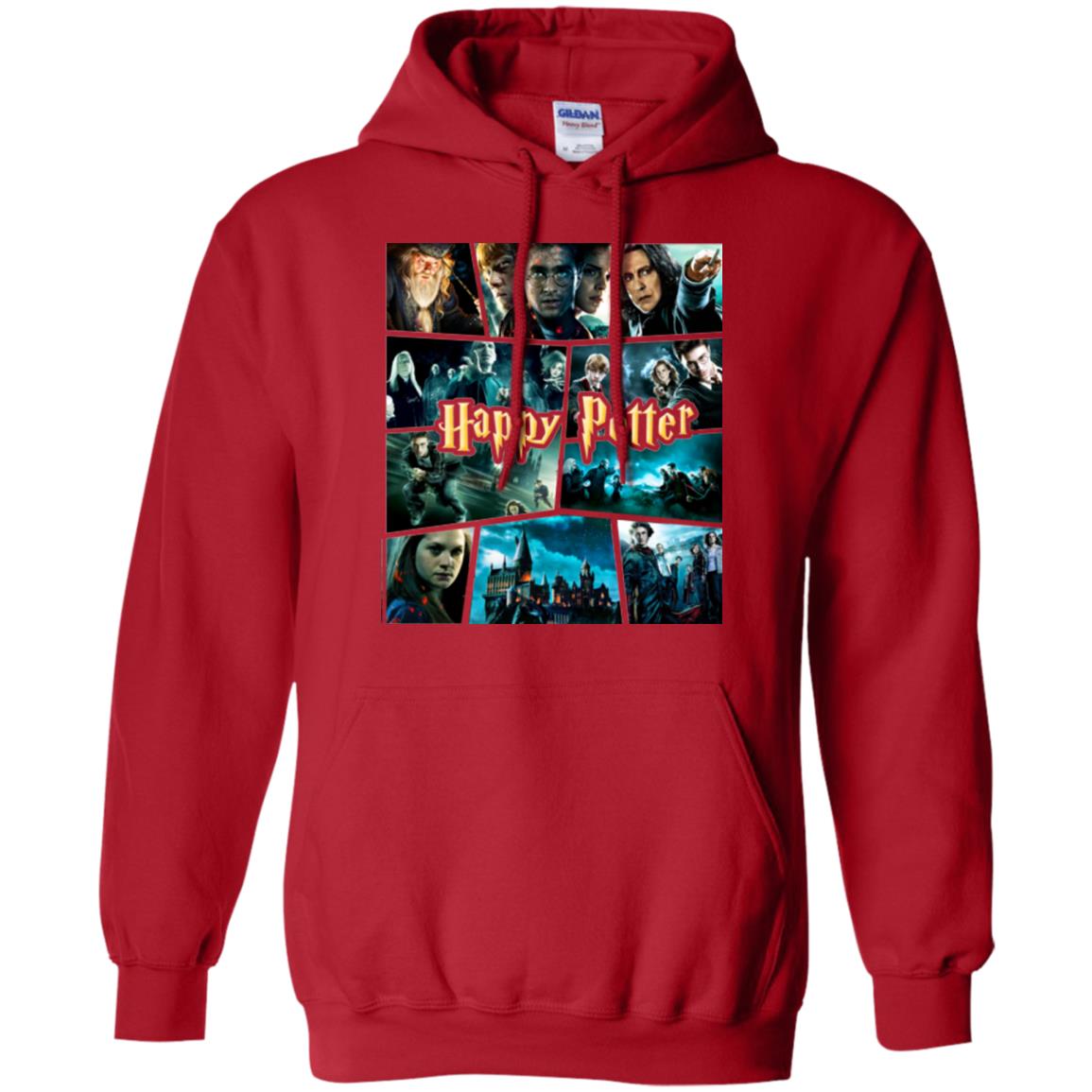 Harry Potter Characters T-shirt Red