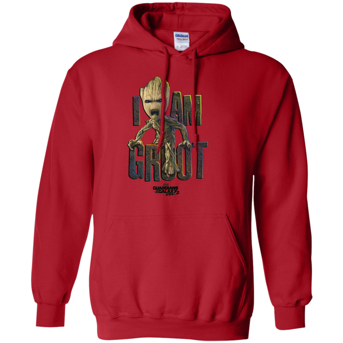 I Am Groot T-shirt Red
