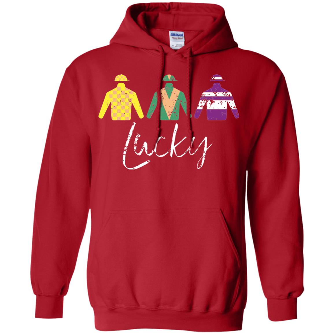 Derby Jockey Shirt Lucky Derby Apparel Derby Red