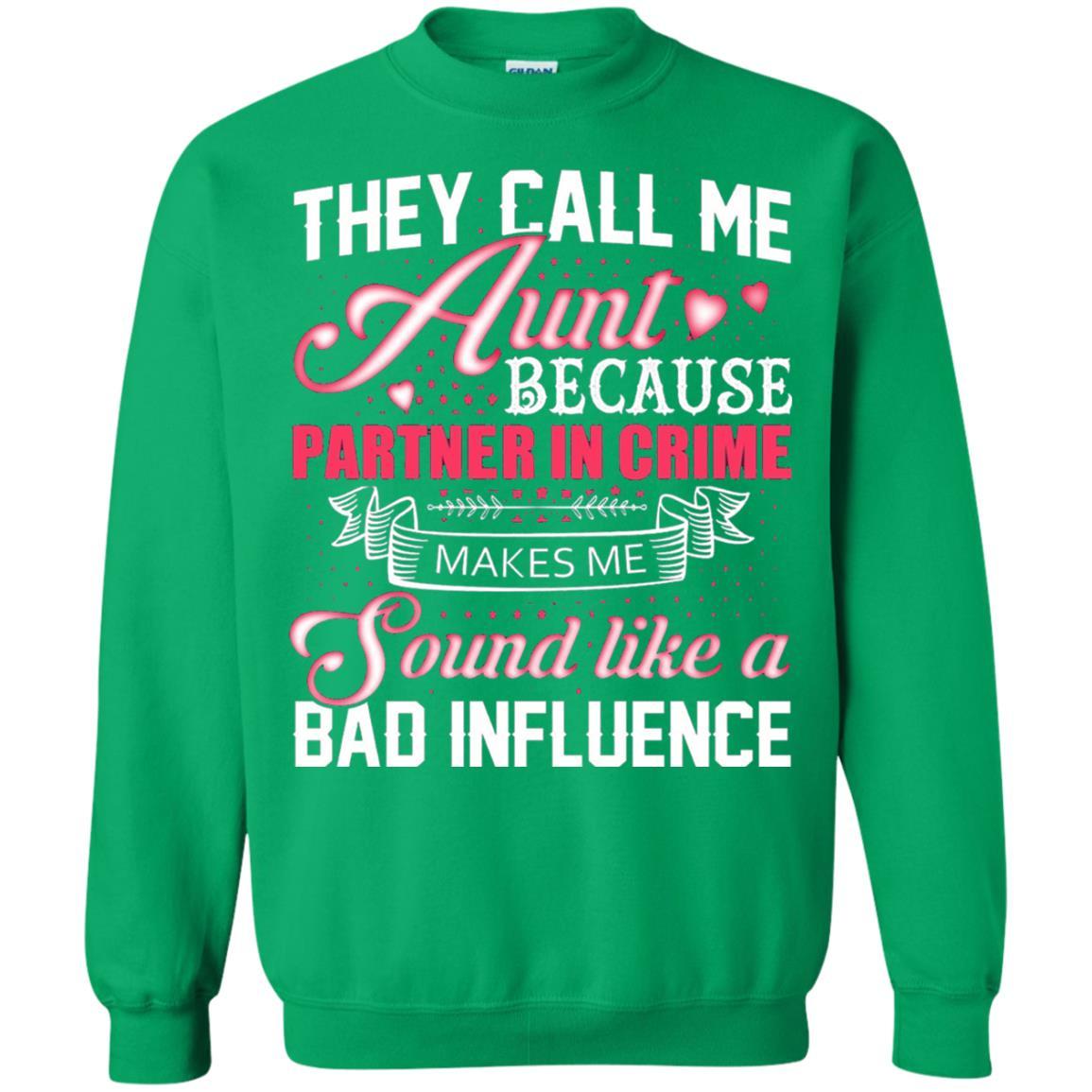 Aunt T-shirt They Call Me Aunt Irish Green
