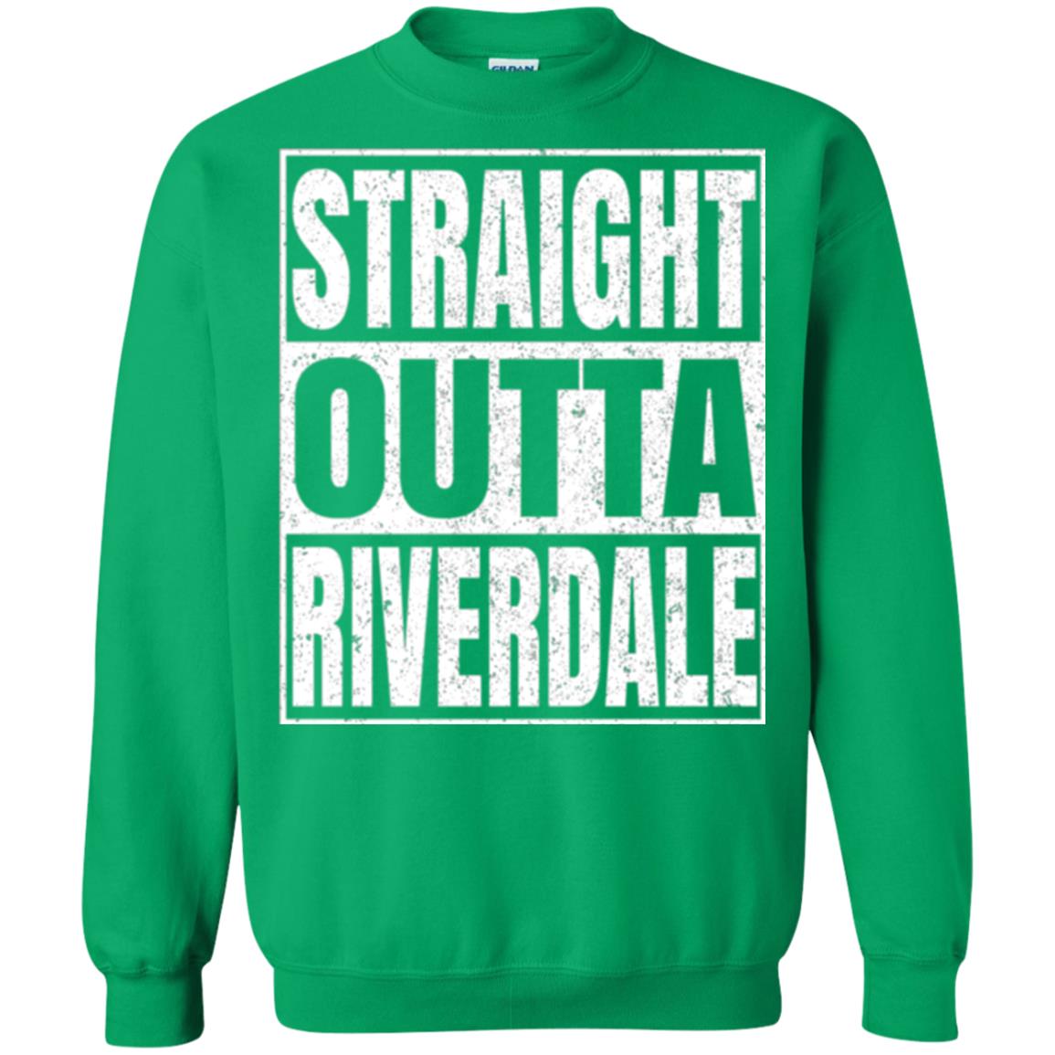 United States T-shirt Straight Outta Riverdale Irish Green
