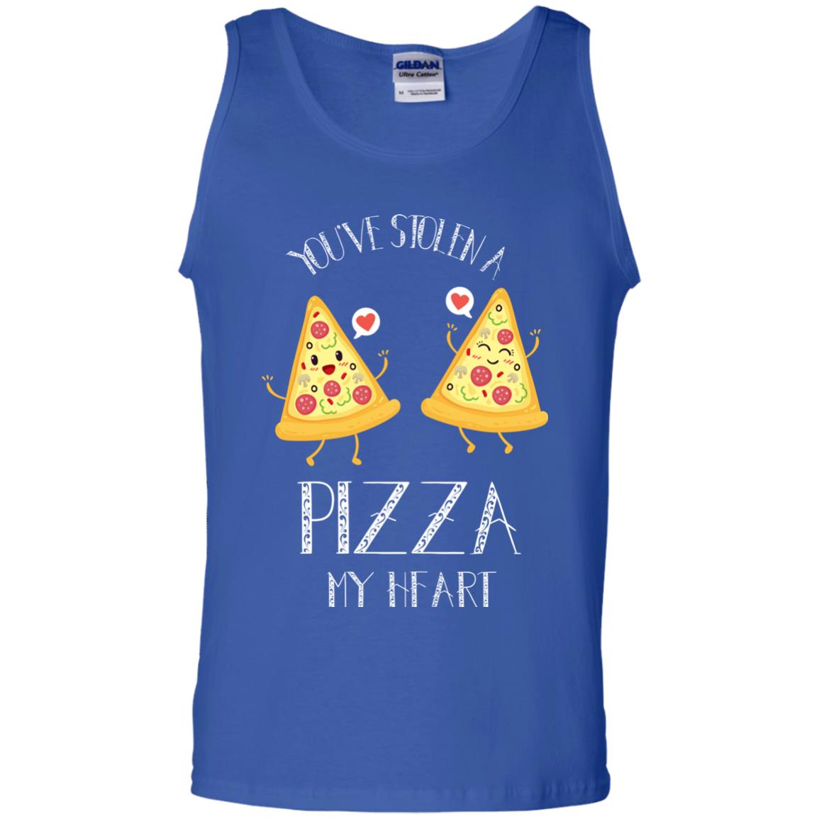 Pizza Lover T-shirt You've Stolen A Pizza My Heart Royal