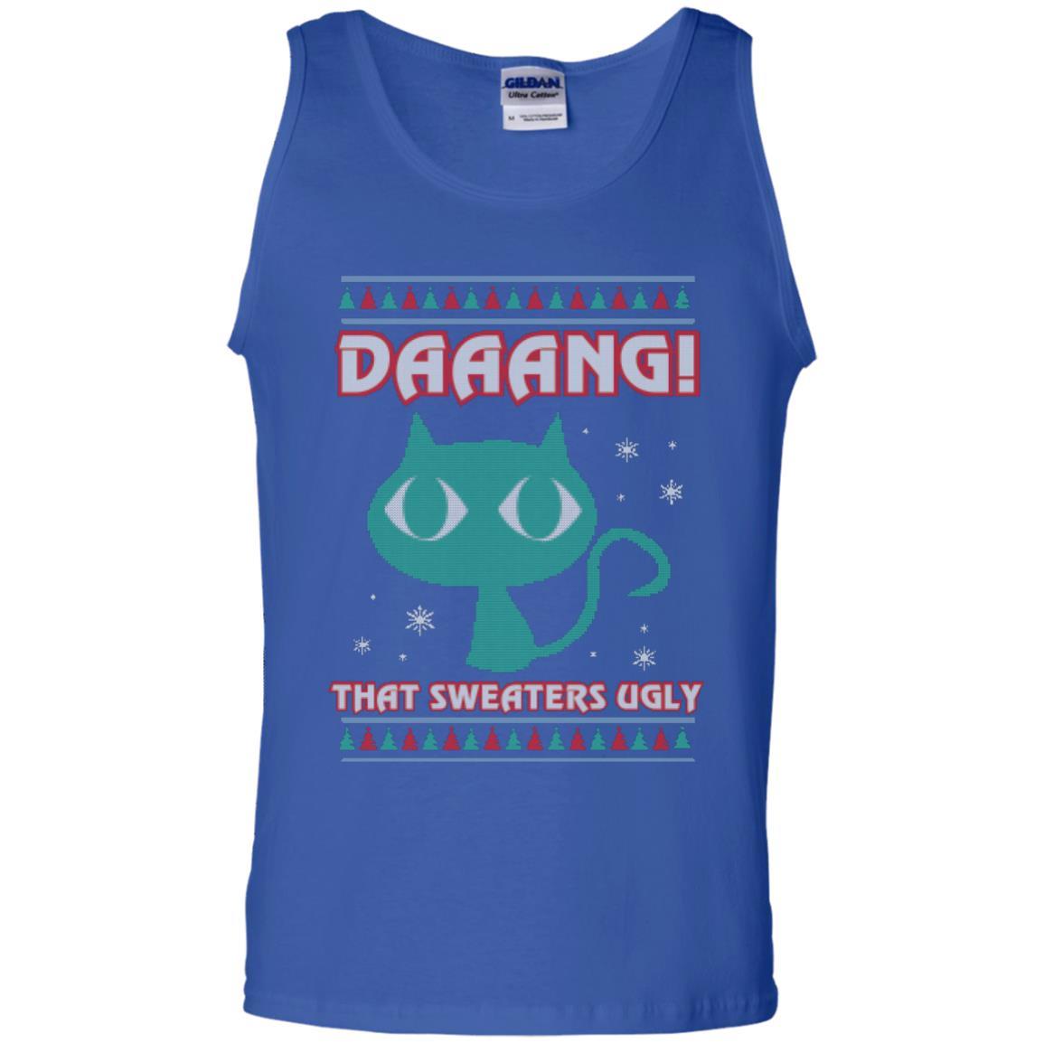 Cat Lovers T-shirt Daaang! That Sweaters Ugly Royal