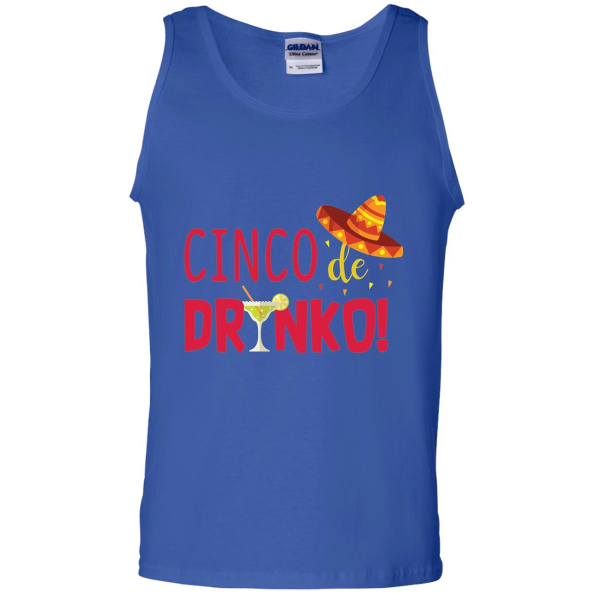 Cinco De Drinko Cinco Mayo 2018 Drinking T-shirt Royal