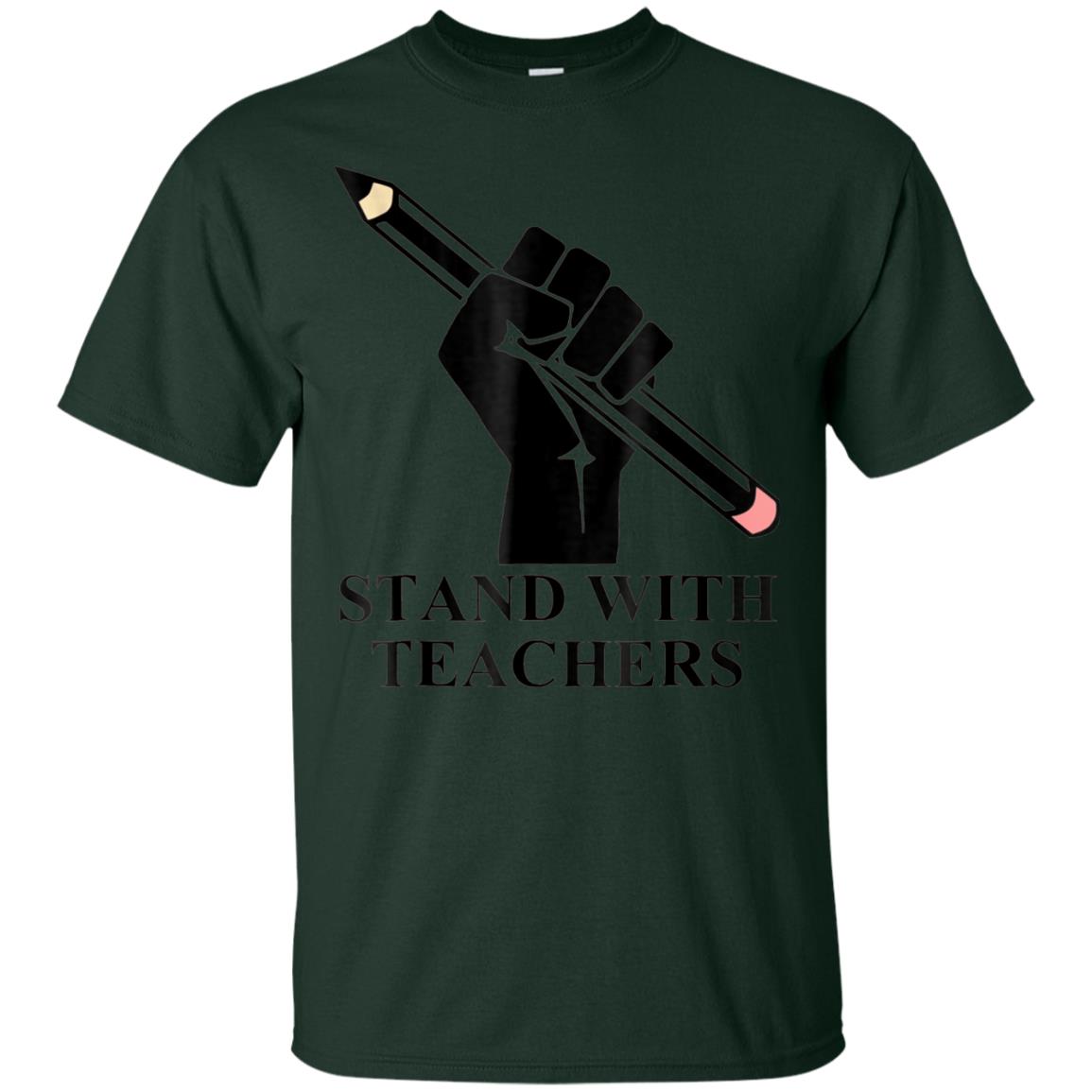 Colorado Teachers Stand With Teachers Educator Strike Shirt Forest