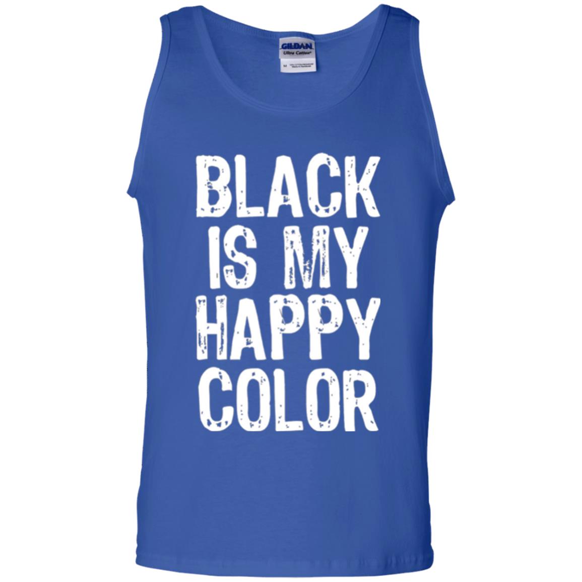 Black Is My Happy Color T-shirt Royal