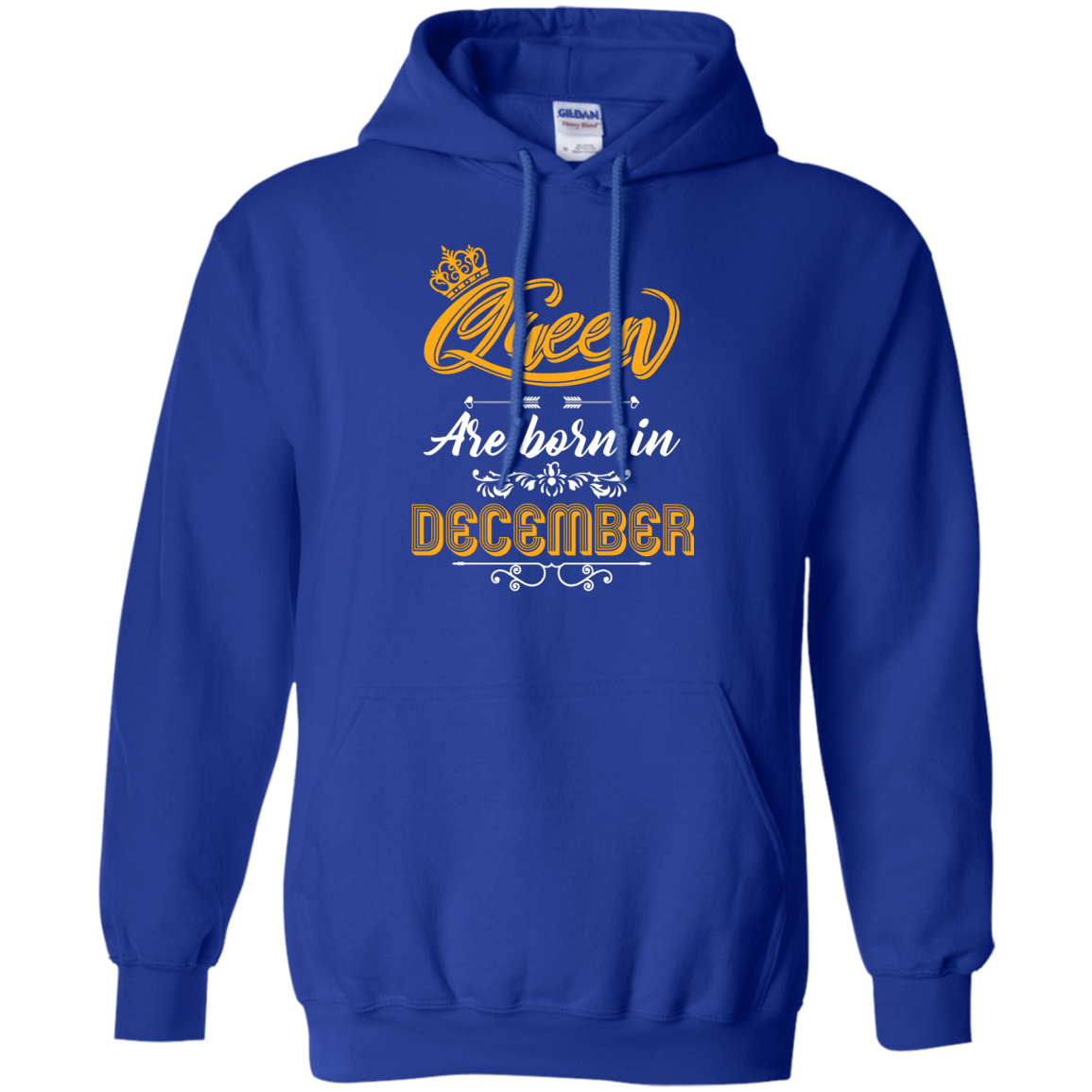 Brithday T-Shirt Queen Are Born In December Royal
