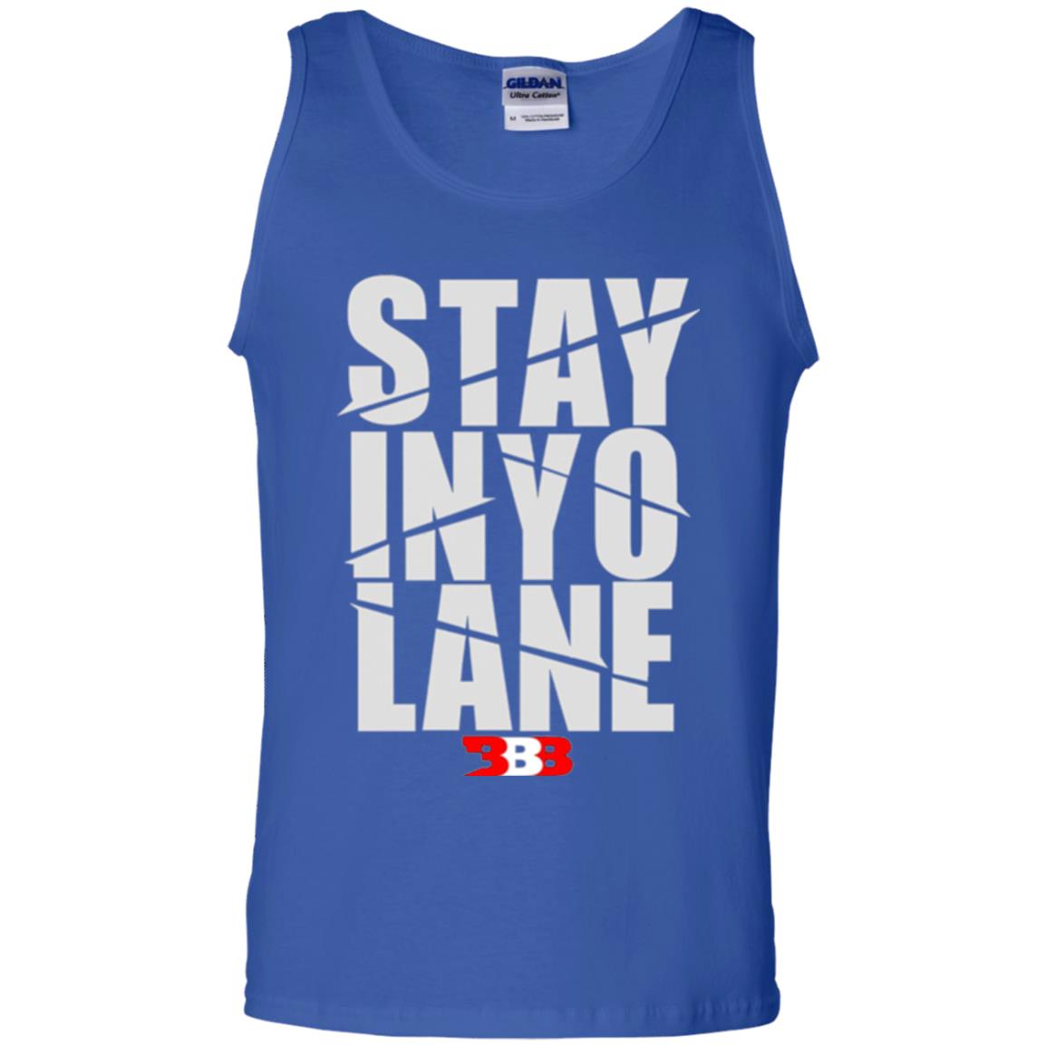 Stay In Yo Lane T-shirt Royal