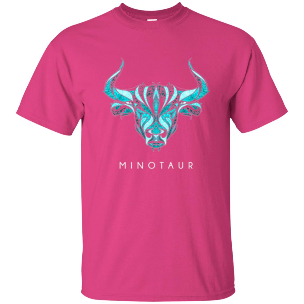 Greek Mythology Lover T-shirt Minotaur T-shirt Heliconia