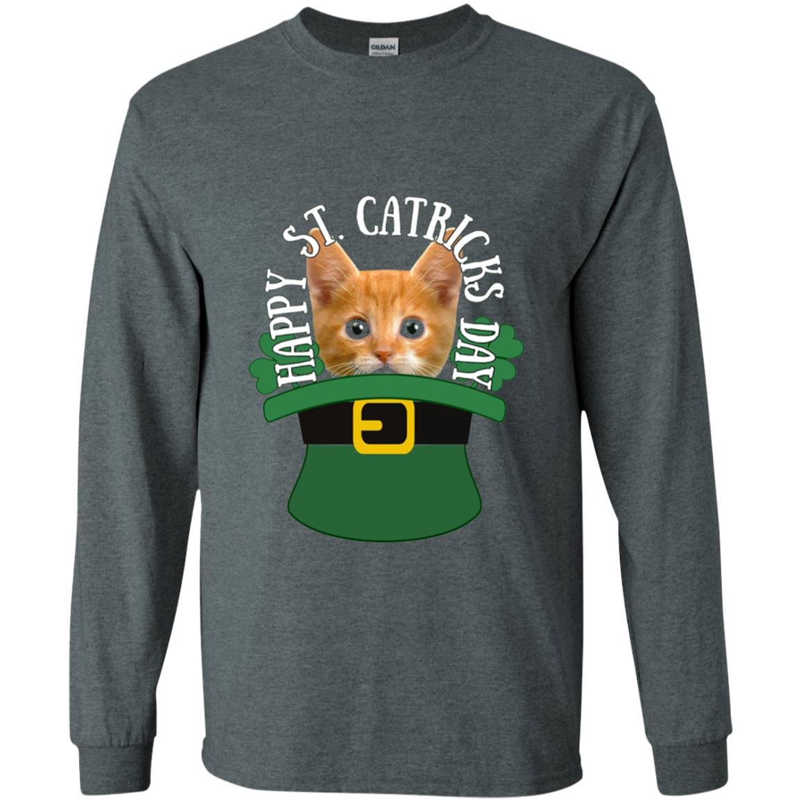 Happy Saint Patricks Day T-shirt Dark Heather