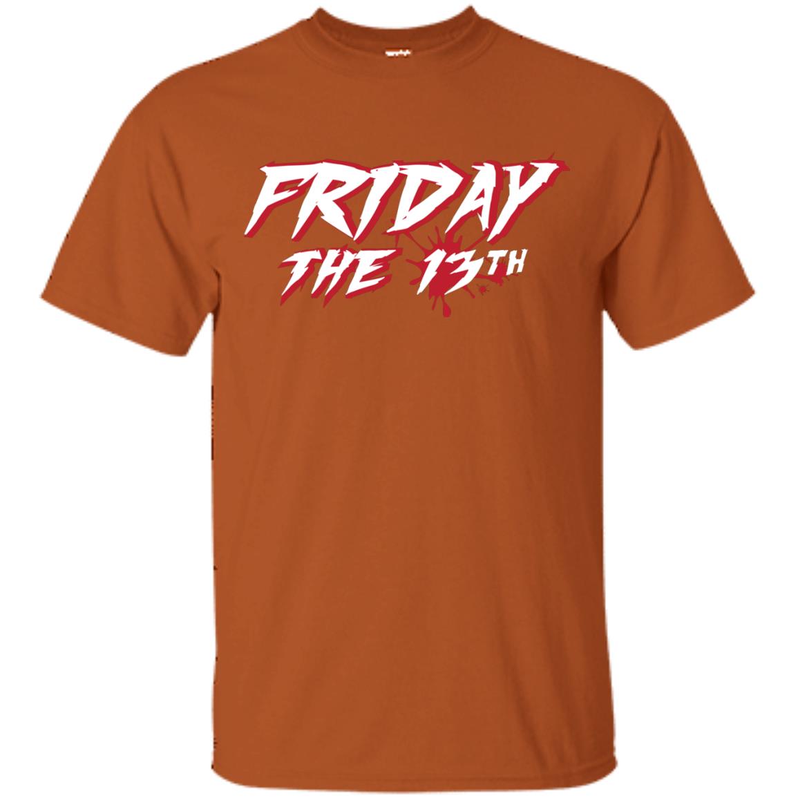 Friday The 13th Shirt Texas Orange