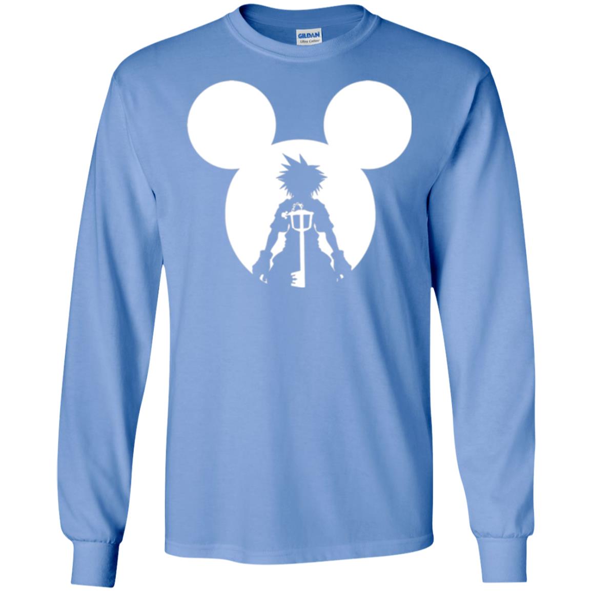 Mickey Lovers T-shirt Disney Kingdom Hearts Carolina Blue